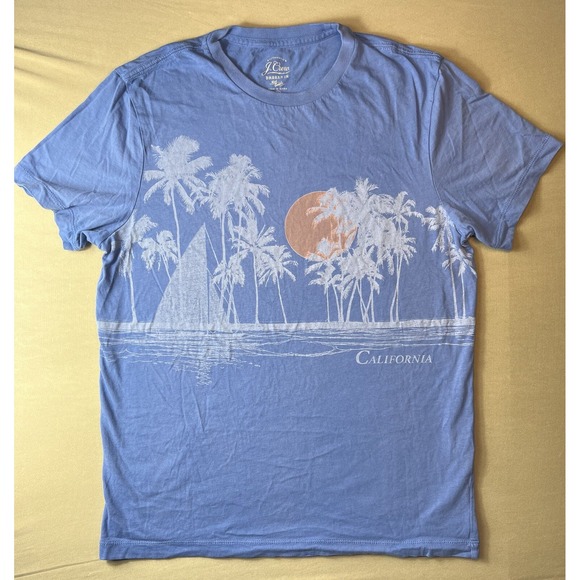J. Crew Broken In T Shirt Mens Small Short Sleeve Crewneck Pre-owned - Picture 2 of 7